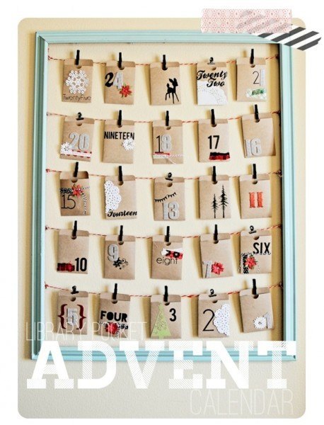 Library Pocket Calendar.