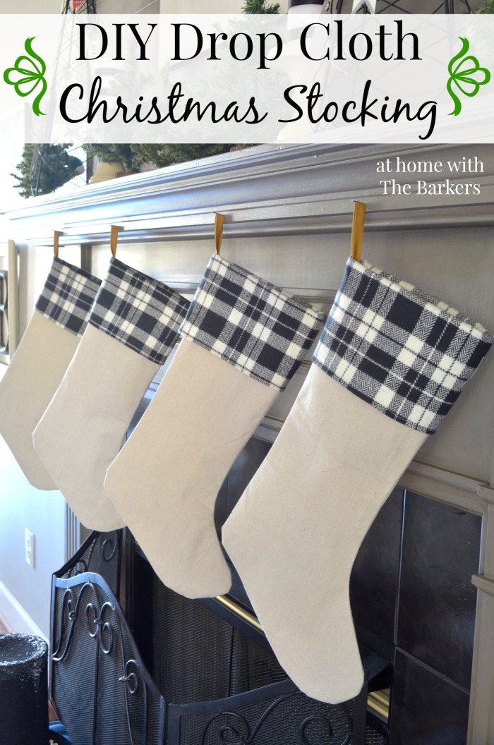 Make a set of matching stockings for your family.