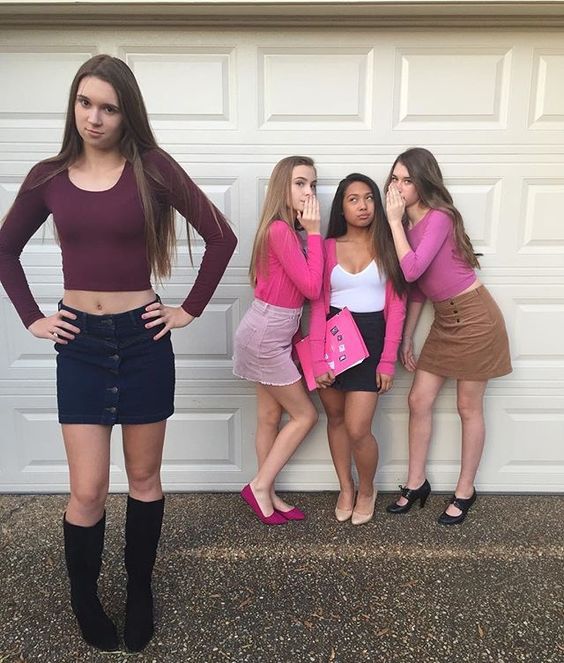 Mean Girls Group Halloween Costume.