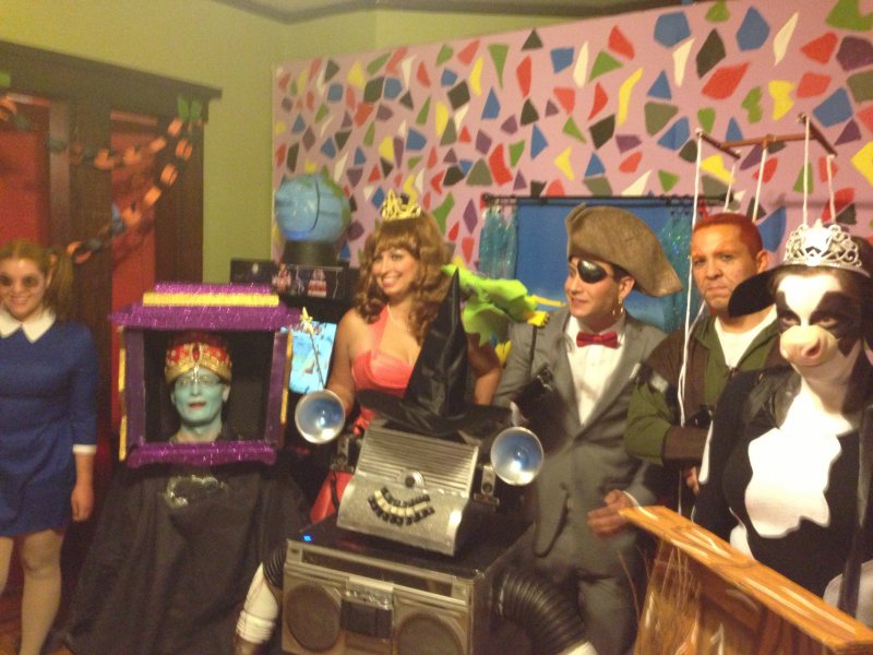 Peewees Playhouse Halloween Group Costume.