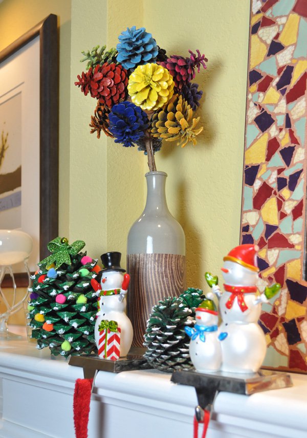 Pinecones are great for home decor.