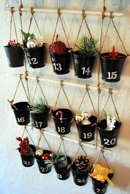 Pottery Barn advent calendar.