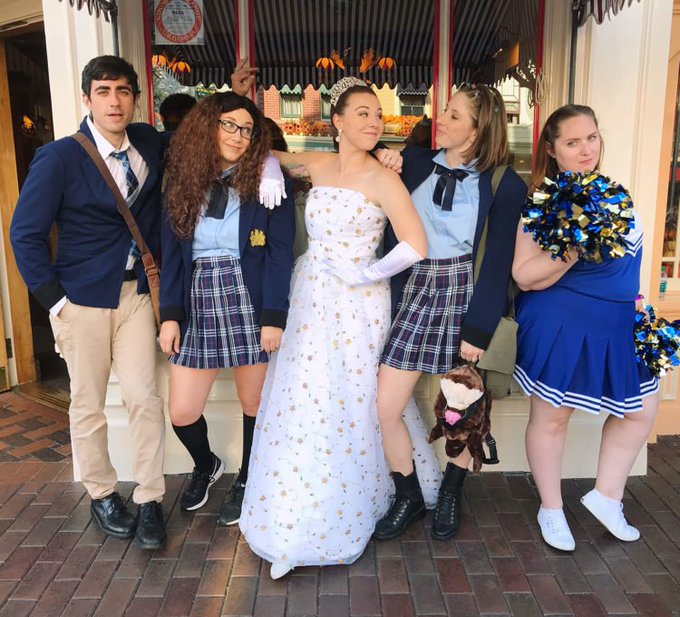 Princess Diaries group Halloween costume