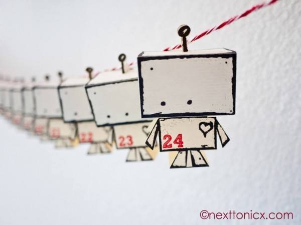 Robot Advent Calendar.