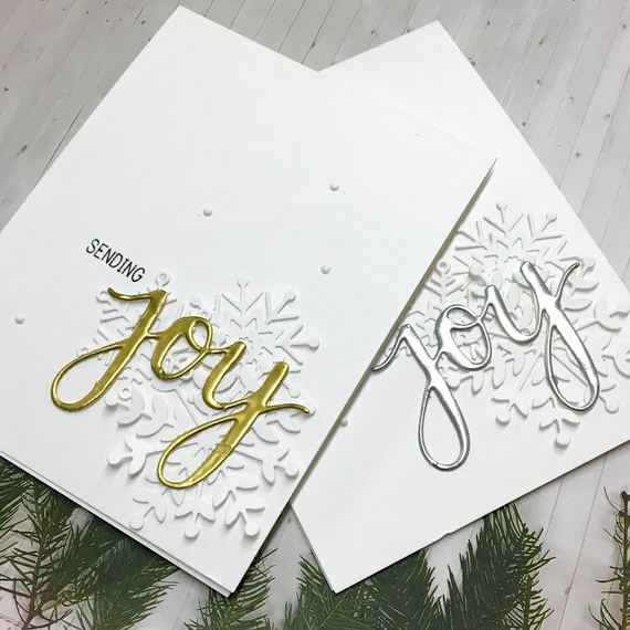 Sending Joy Christmas Card.