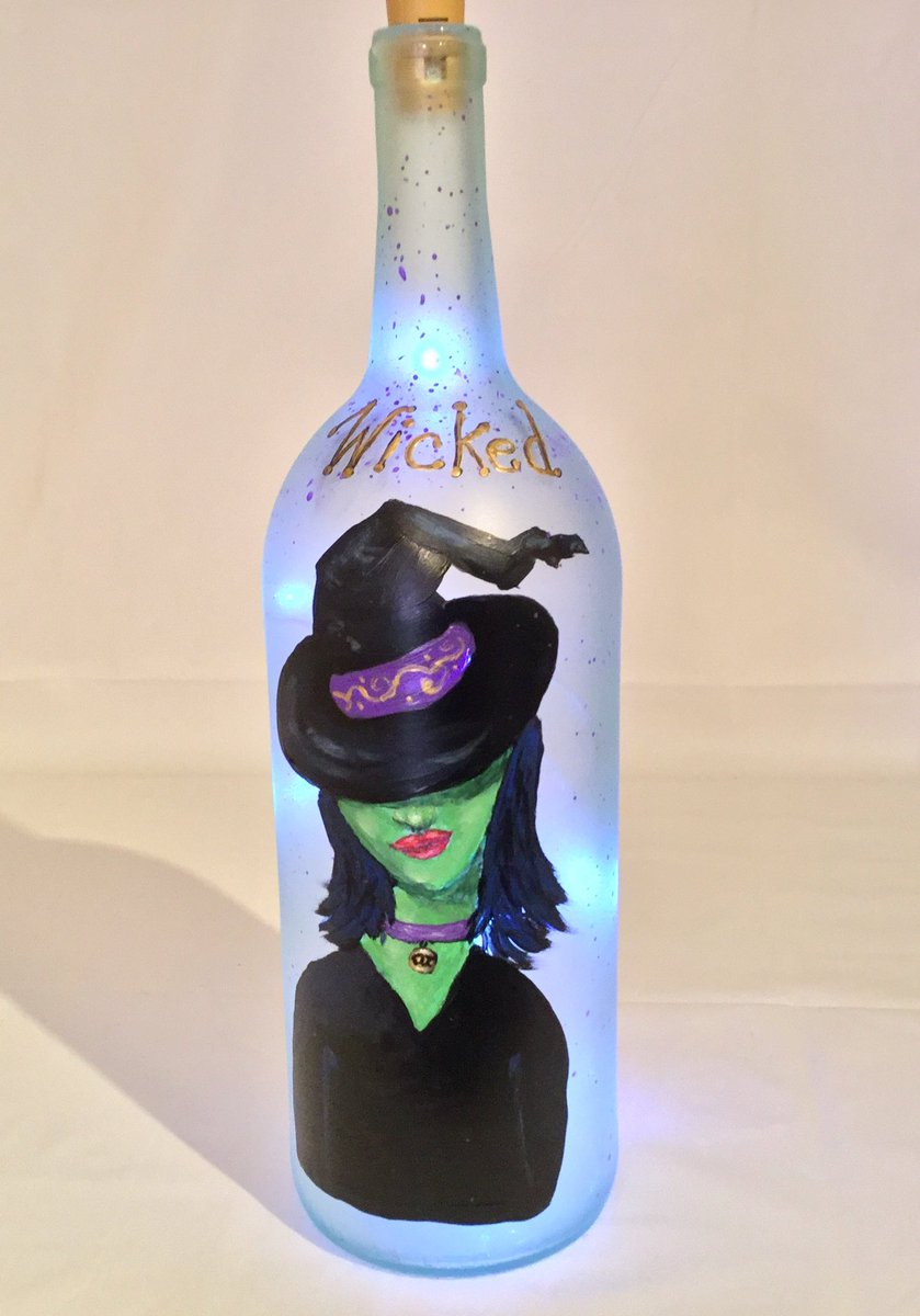 Witch Bottle Light by BringtheJoyCreations