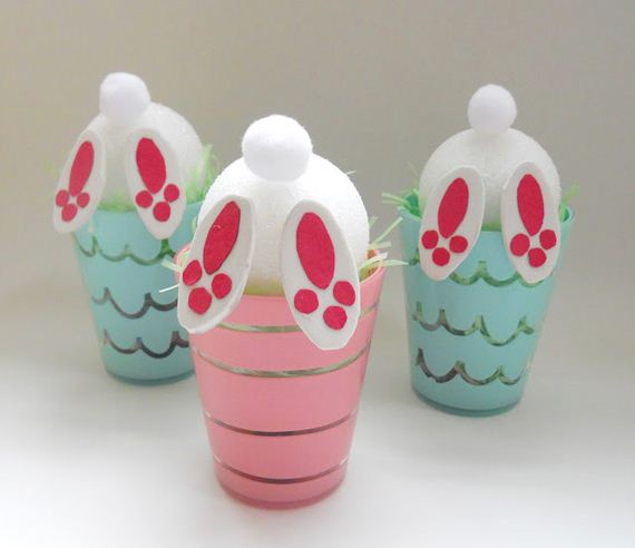 Bunny Tail Treat Cups from Delightfully Noted.