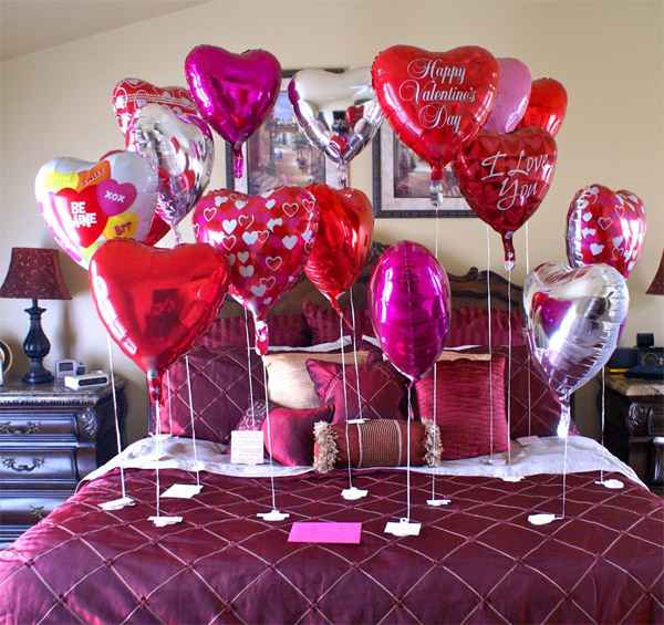 Charming Bedroom Decoration For Valentine’s Day.