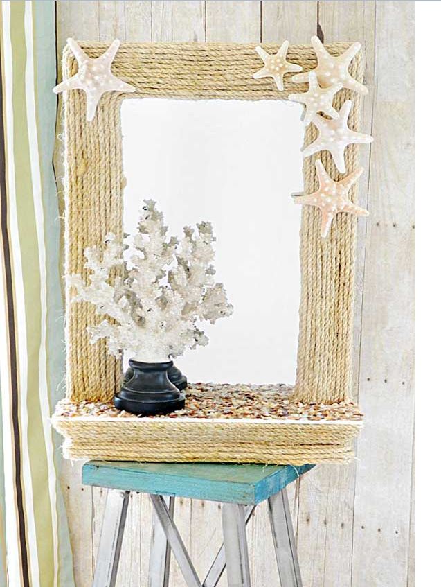 Coastal Rope Mirror.