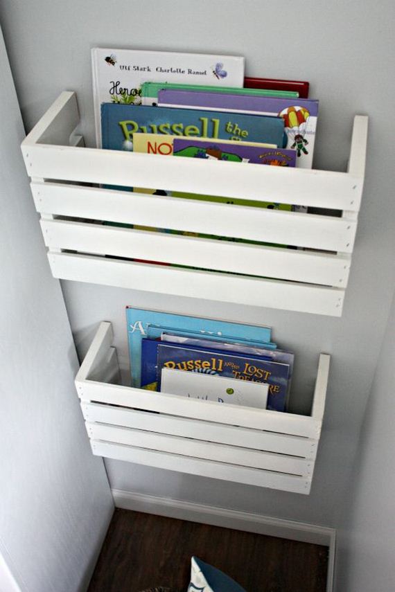 Crate Book Storage