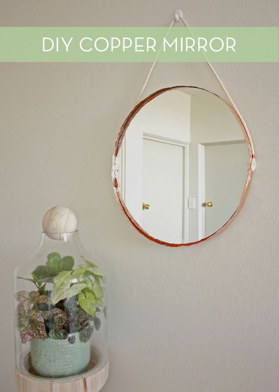 DIY Copper Mirror