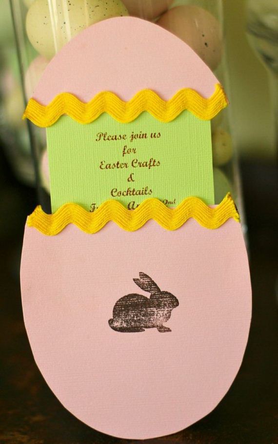 DIY Easter Party Invitation.