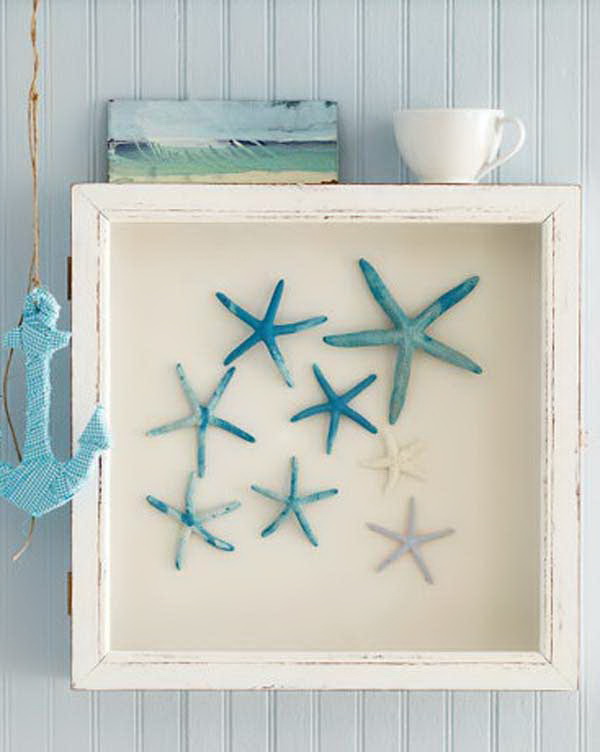 DIY Starfish Shadow Box.