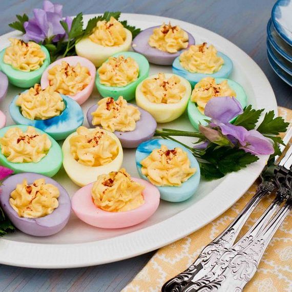 Delicious and Colorful Easter eggs.