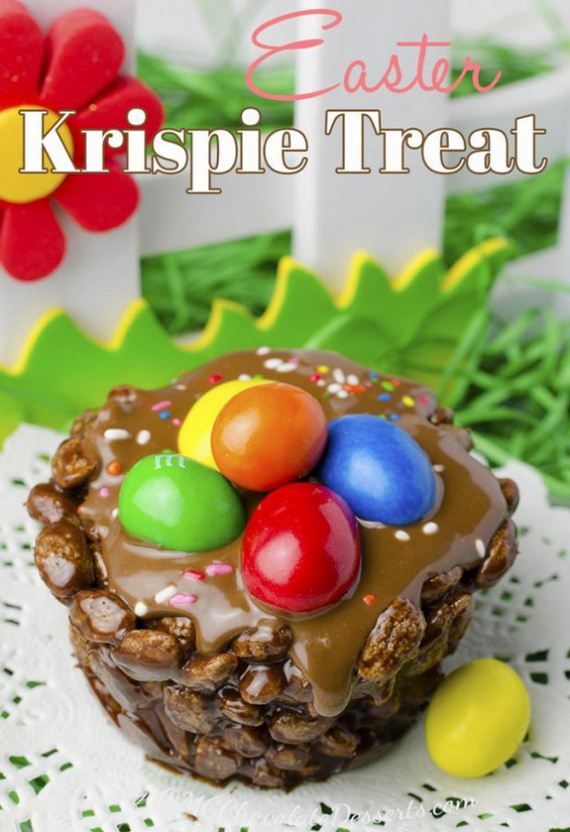 Easter Krispie Treat.