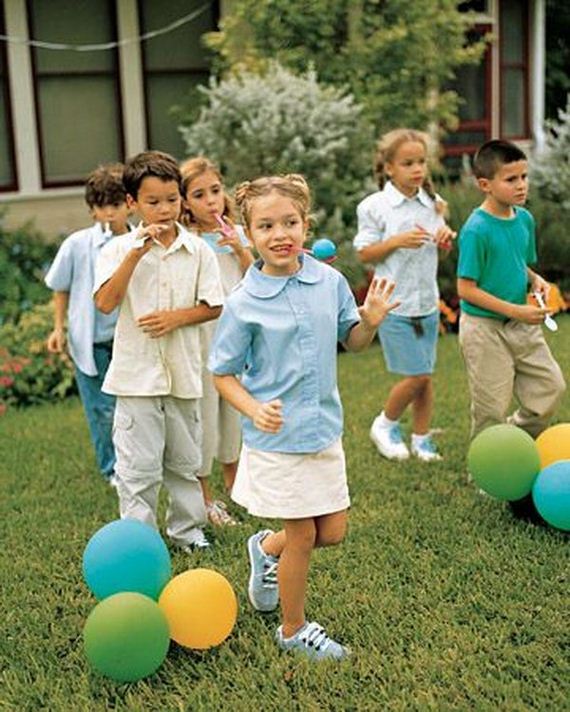 Egg and Spoon Race.