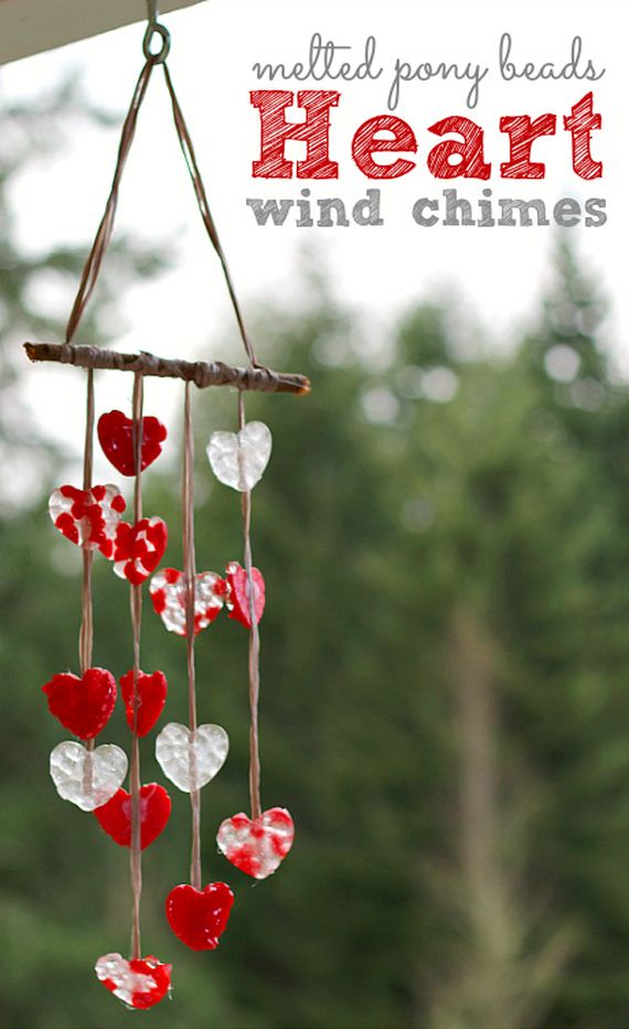 Heart Wind Chimes.