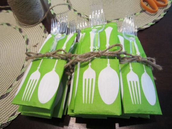 Picnic Napkin Cutlery Wrap