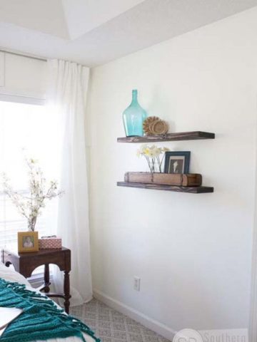 Quick Easy and Cheap Floating Shelves