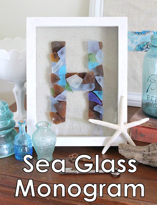 Sea Glass Monogram