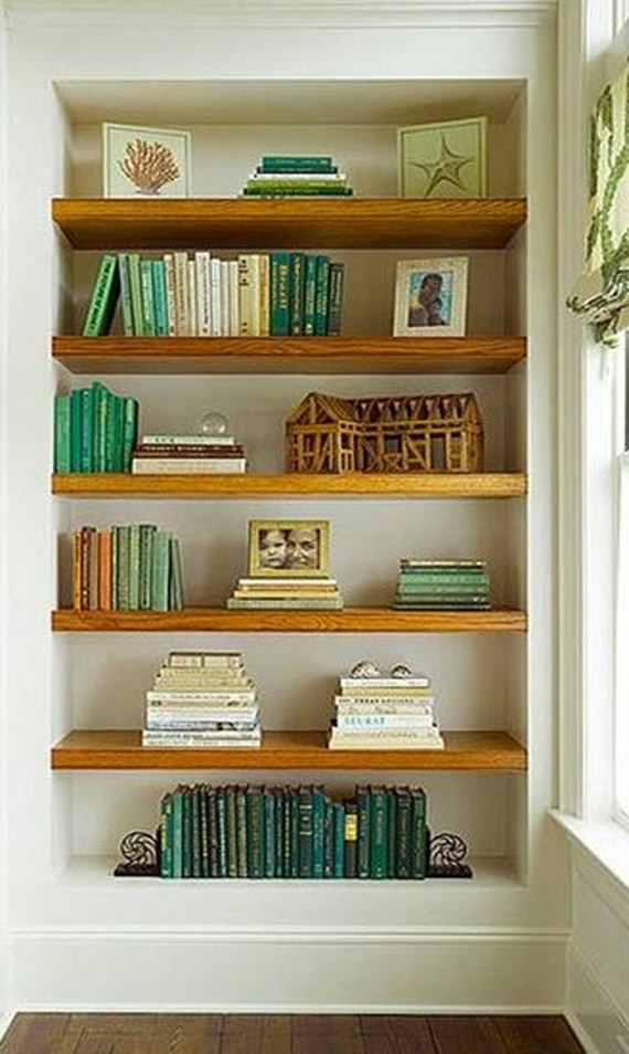 Semi Floating Shelves