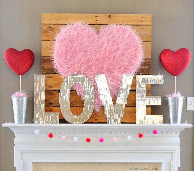 Valentine Mantle from Made in a Day