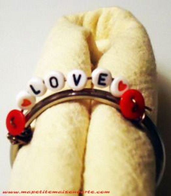 Valentine Themed Napkin Ring