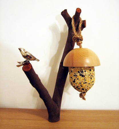 Acorn Bird Feeder.