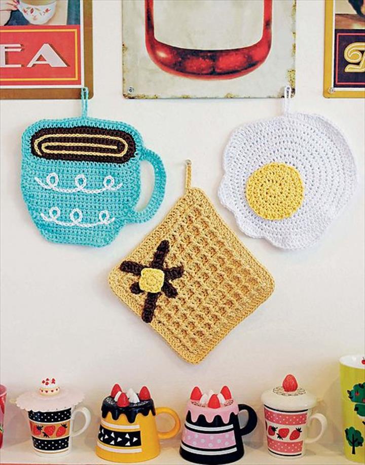 Breakfast Dishcloths.