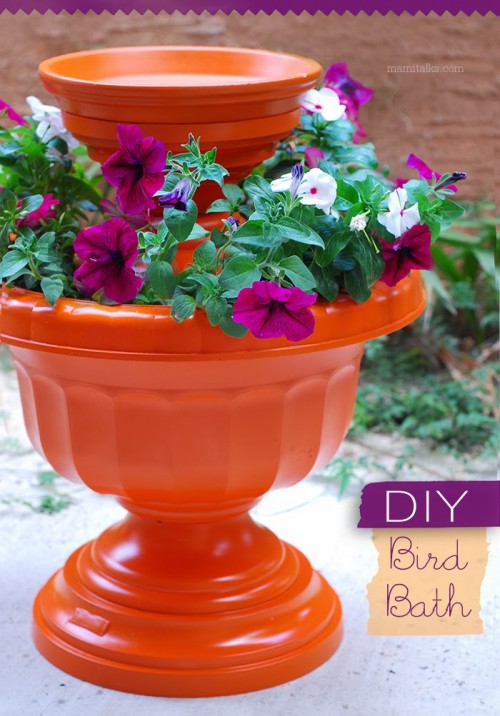 Build A Bird Bath.