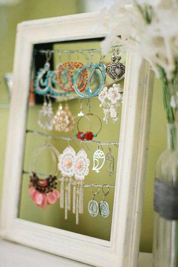 DIY Jewelry Frame.