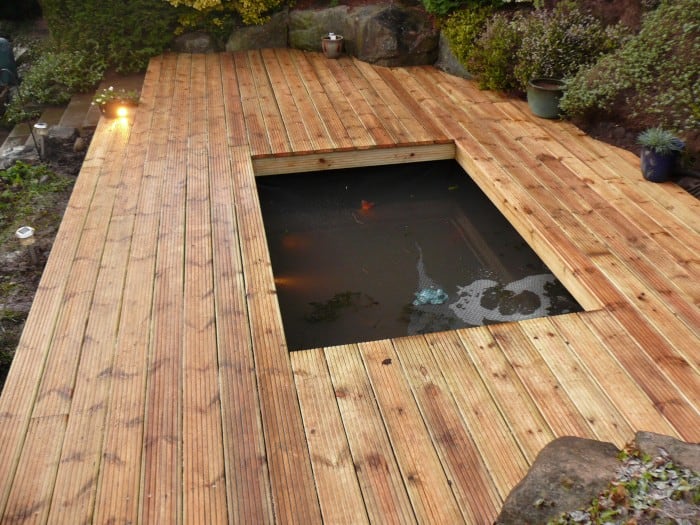 Decking Pond.