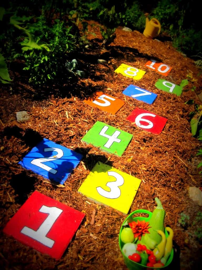 Garden Hopscotch.