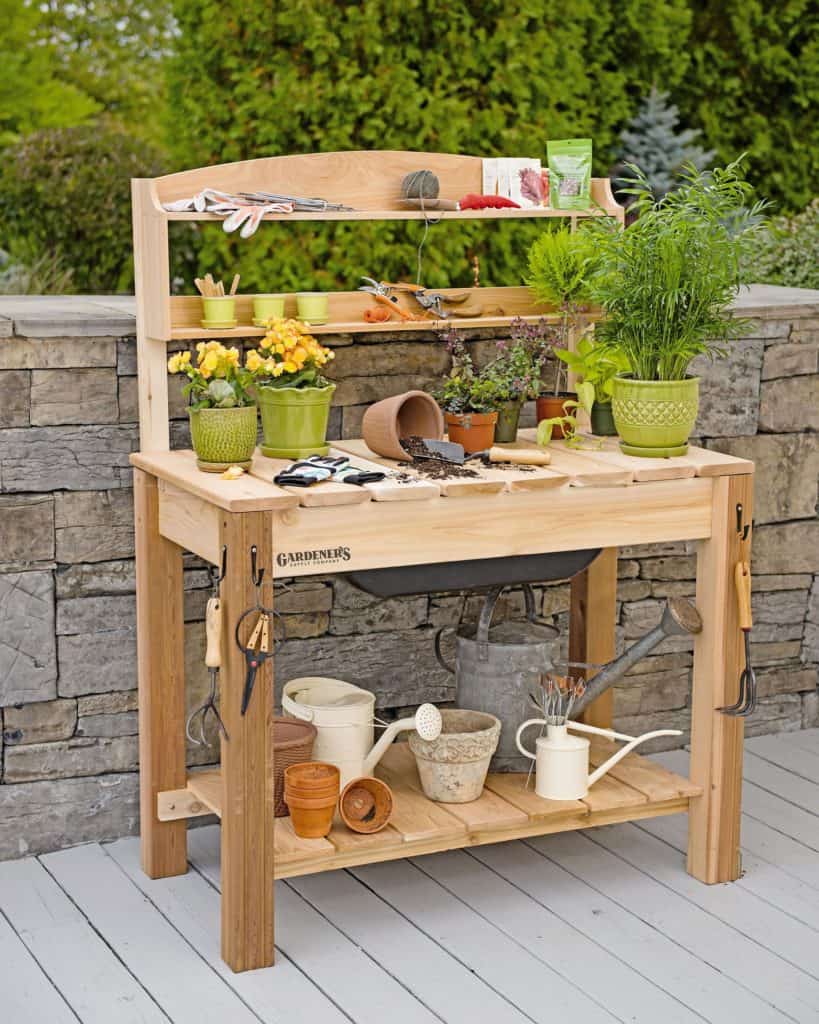 Gardening Work Bench.