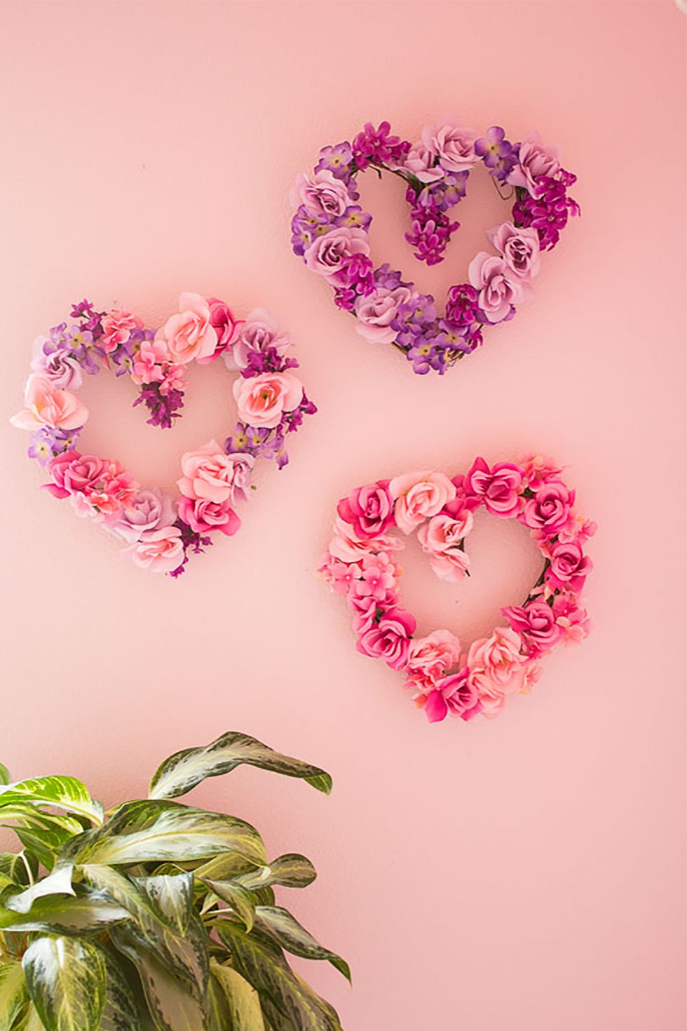 Heart-Shaped Wreaths.