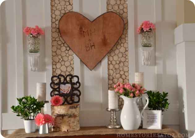 20+ Easy Valentine's Day DIY Projects: Spread Love on a Budget 13 Initial Tree-Carved Valentine.