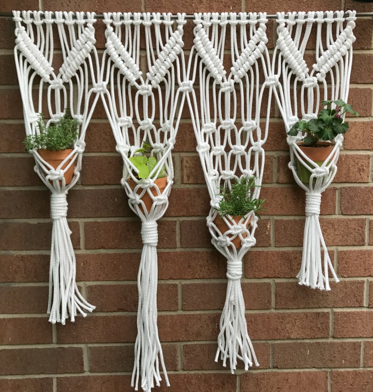 Macrame Wall Hanging Garden.