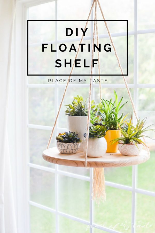 Make this DIY floating shelf.