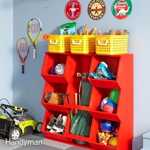 Make your own toy storage.