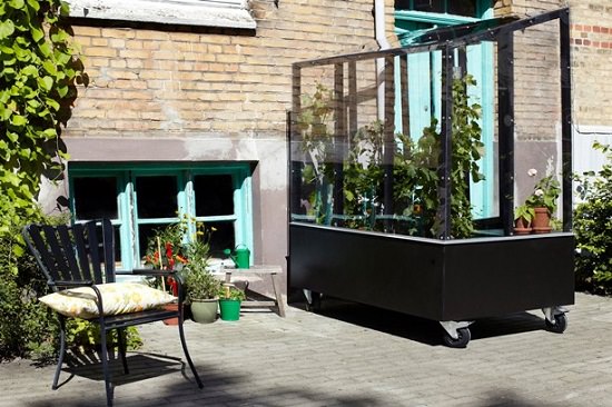 Moveable Urban Greenhouse.