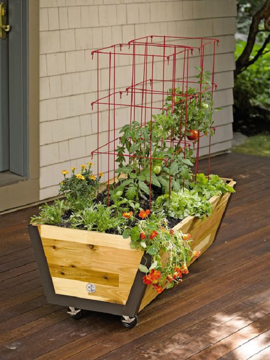 Portable Raised Bed Garden.