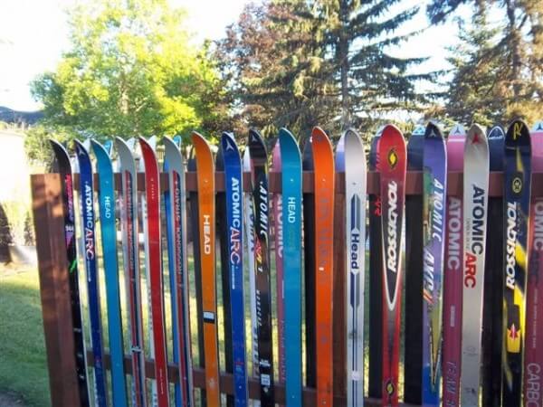 Snow Ski Fence.