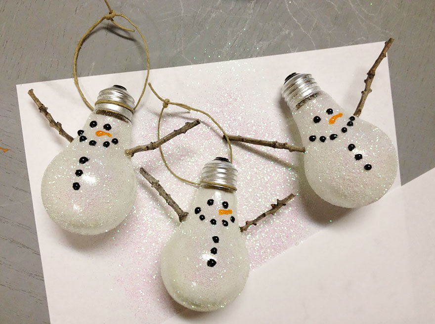 Snowman Ornaments.
