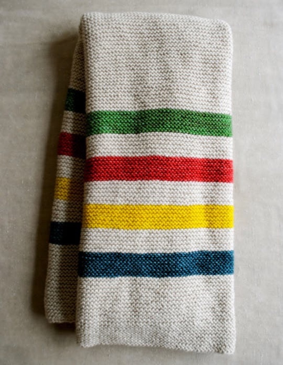 Try this Hudson Bay blanket.