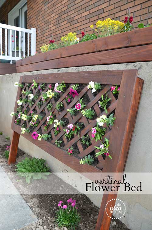 Vertical Flower Bed.