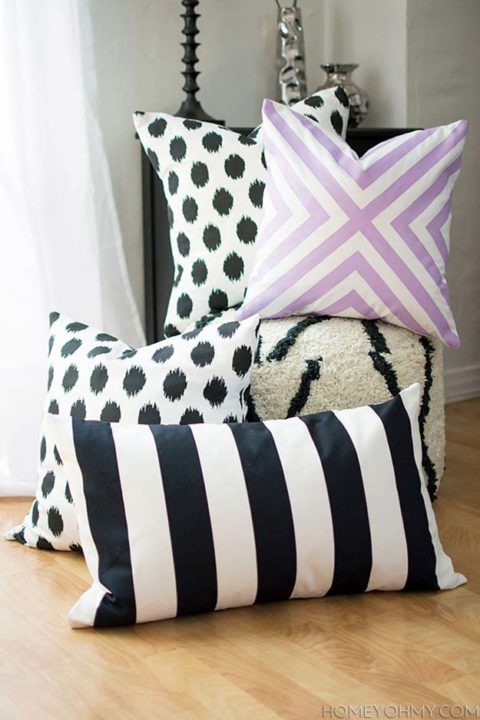 You can make your own DIY pillow cover.