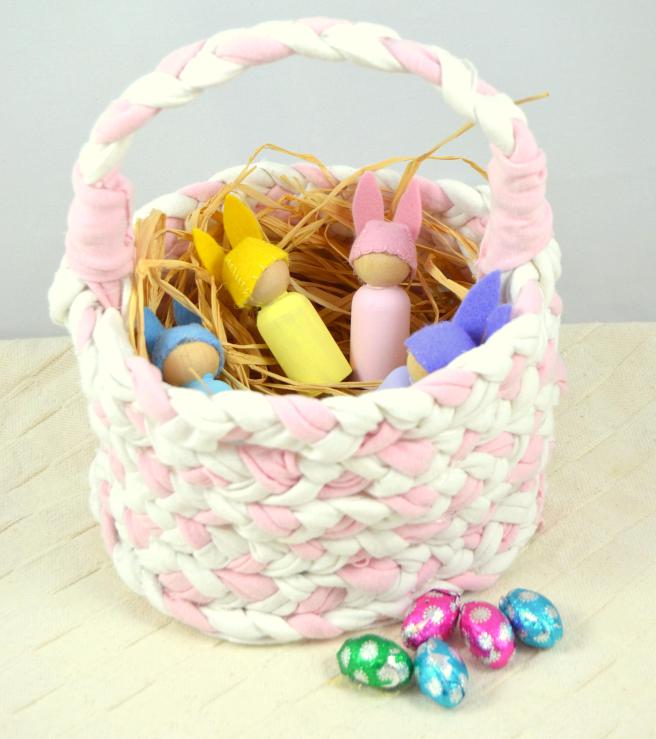 Braided Easter Basket.