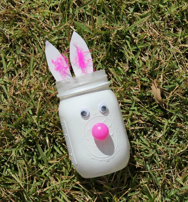 Bunny Mason Jars.