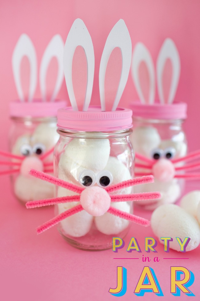 Bunny Party in a Jar.