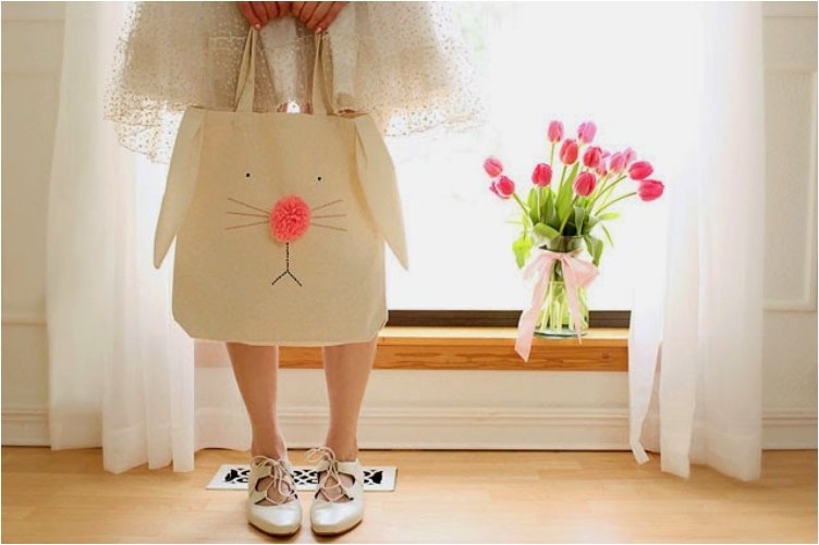 Bunny Tote Bag.